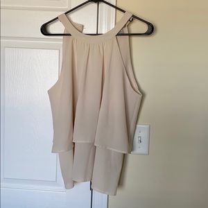 Chiffon Two-Tiered Blouse